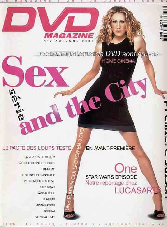 DVD MAGAZINE (Fr) magazine side cover Issue 3 Autumn 2001